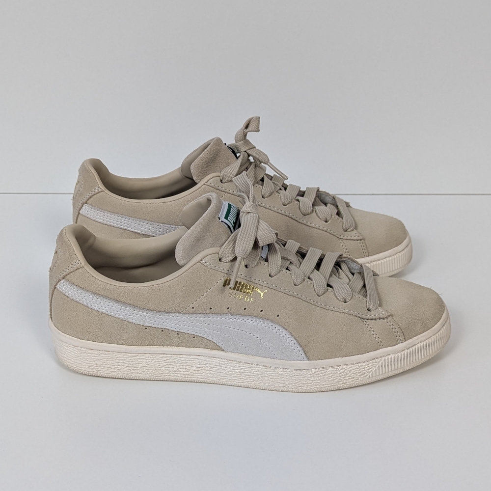 Puma Suede Classic XXI Beige Sneakers Women's 9.5